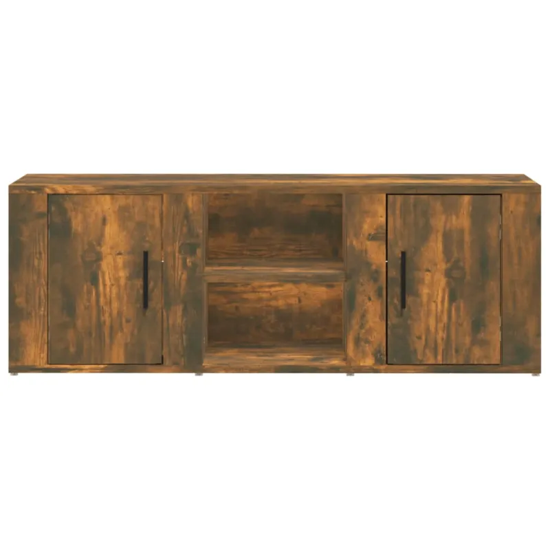 Televizoriaus spintelė, dūminio ąžuolo, 100x31,5x35cm, mediena