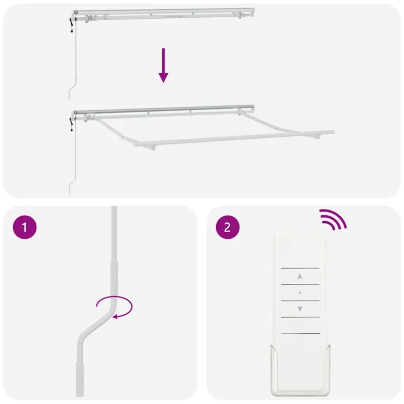 Ištraukiama markizė Geltona 300 x 200 cm audinys