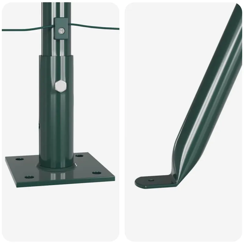 Tvorelių stulpas su betono pamatu 26 vnt. Žalia