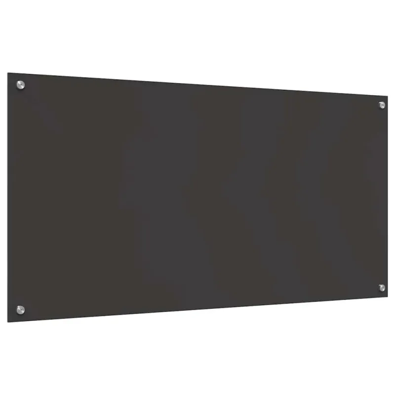 Virtuvės atbraila 2 pcs Tamsiai pilka 120 x 60 cm
