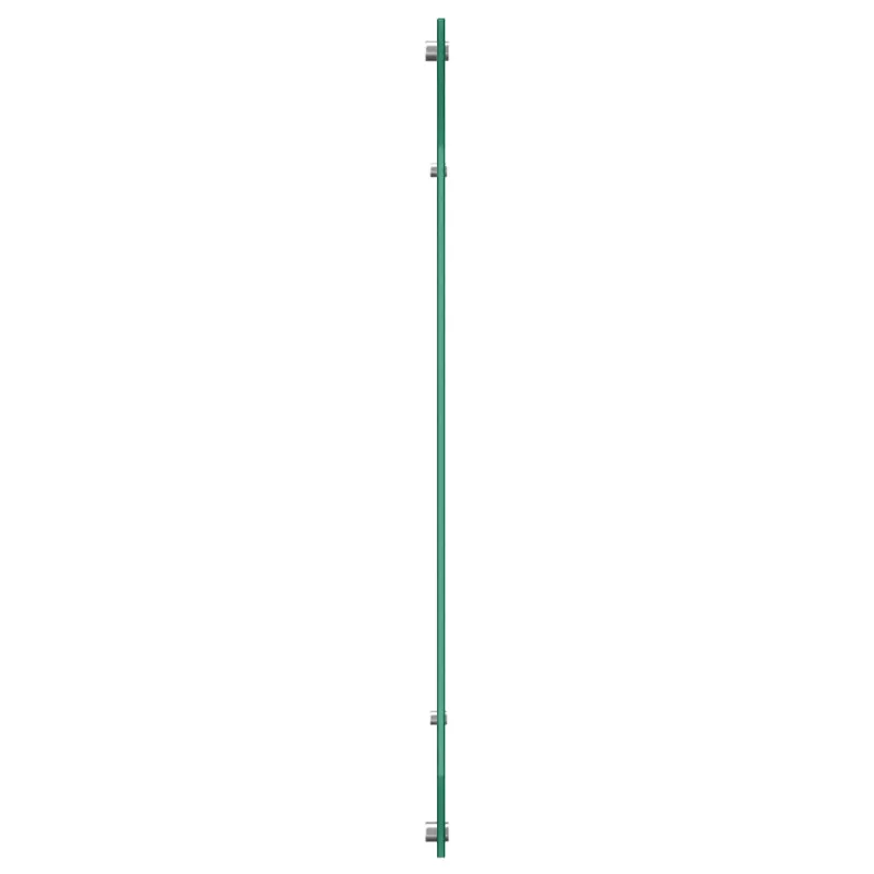 Virtuvės atbraila Tamsiai pilka 120 x 60 cm grūdintas stiklas