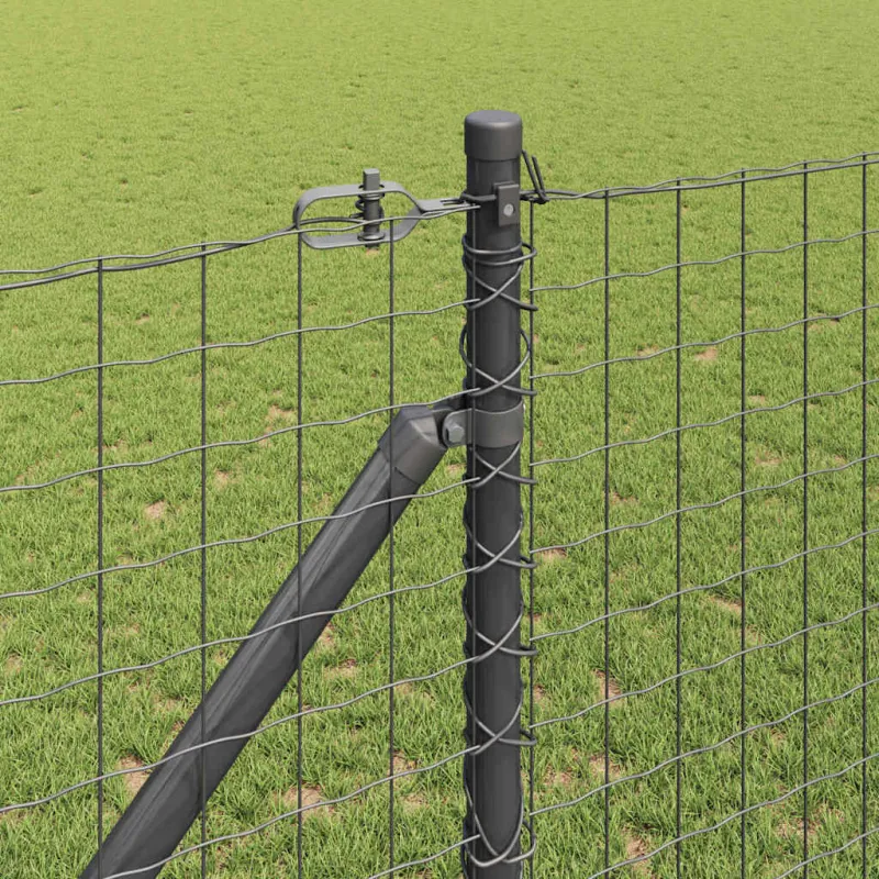 Žemės smaigalis tvoros stulpas 13 vnt. Pilka