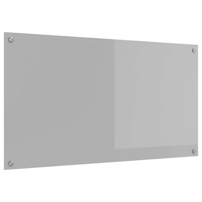 Virtuvės atbraila Šviesiai pilka 110 x 60 cm grūdintas stiklas