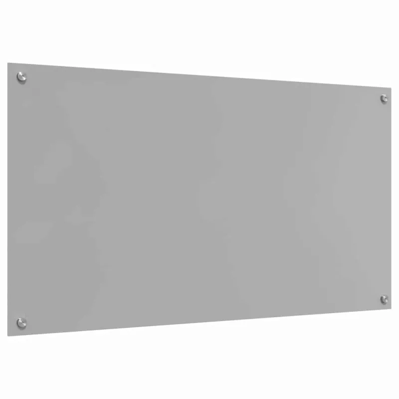 Virtuvės atbraila Šviesiai pilka 110 x 60 cm grūdintas stiklas