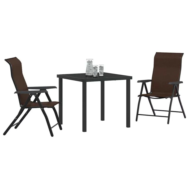 Sodo valgomojo komplektas 3 pcs Ruda