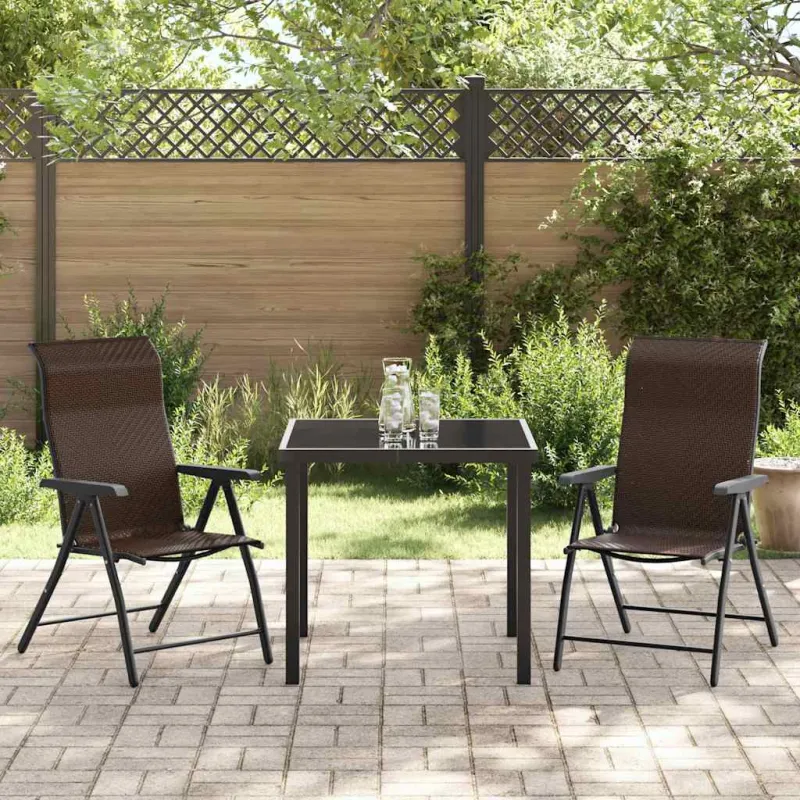 Sodo valgomojo komplektas 3 pcs Ruda