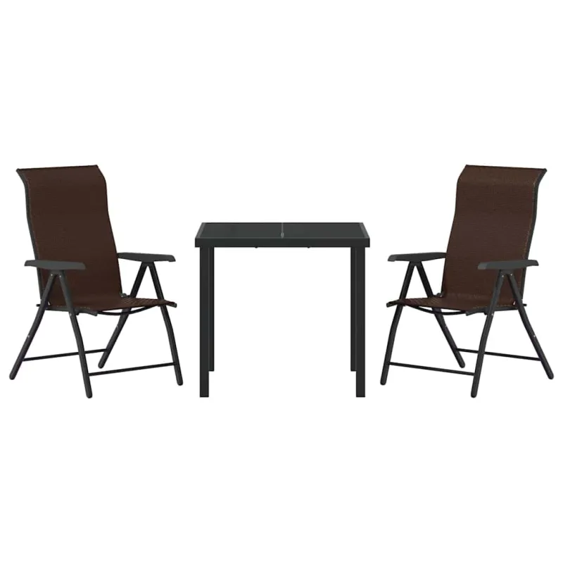 Sodo valgomojo komplektas 3 pcs Ruda