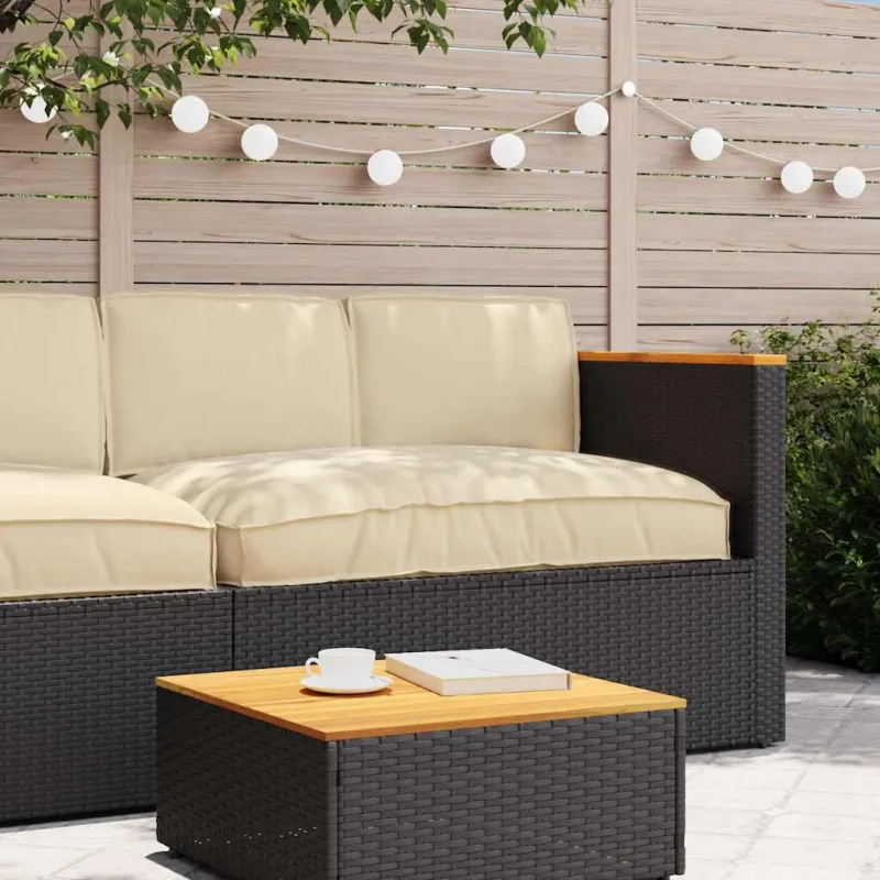 Pagalvių komplektas 3 pcs Smėlio Oksfordo audinys