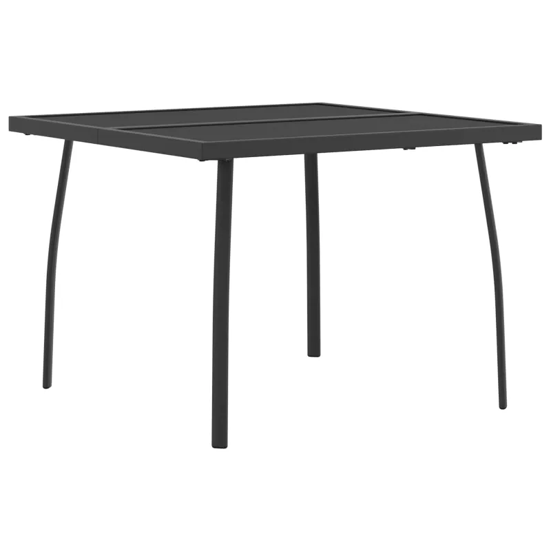 Lauko baldų komplektas 3 pcs Antracito Geležis ir plienas