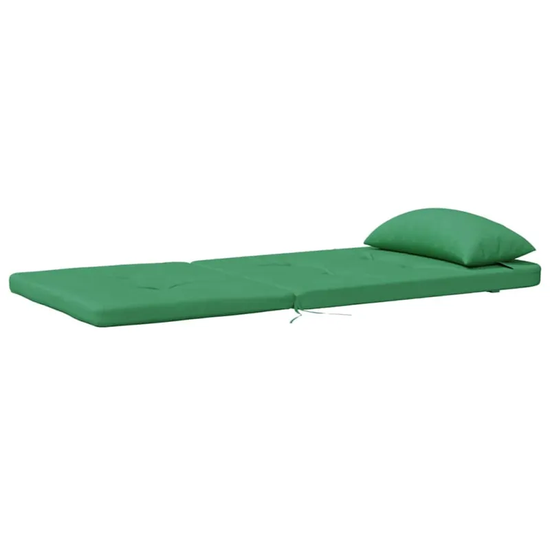 Kėdžių pagalvės 2 pcs Žalia 58 x 77 x 4,5 cm Oksfordo audinys