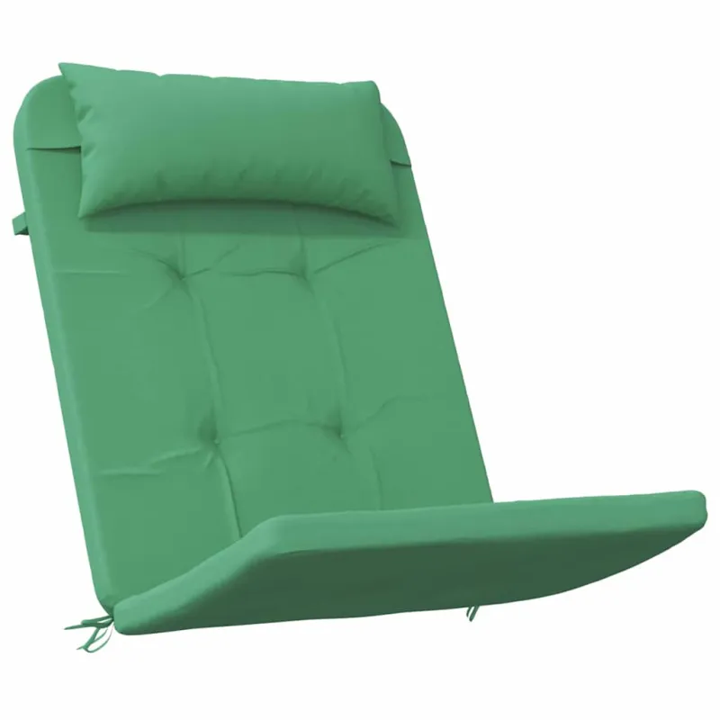 Kėdžių pagalvės 2 pcs Žalia 58 x 77 x 4,5 cm Oksfordo audinys