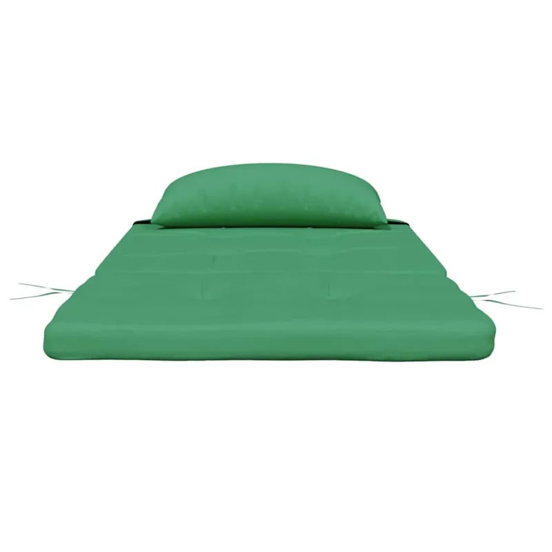 Kėdžių pagalvės 2 pcs Žalia 58 x 77 x 4,5 cm Oksfordo audinys