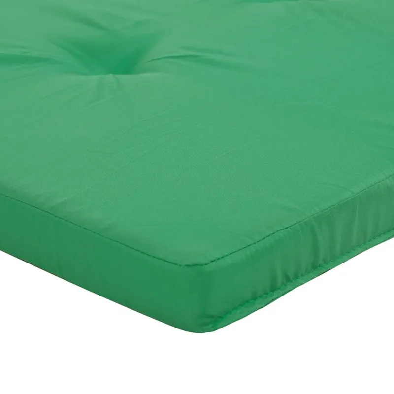 Kėdžių pagalvės 2 pcs Žalia 58 x 77 x 4,5 cm Oksfordo audinys