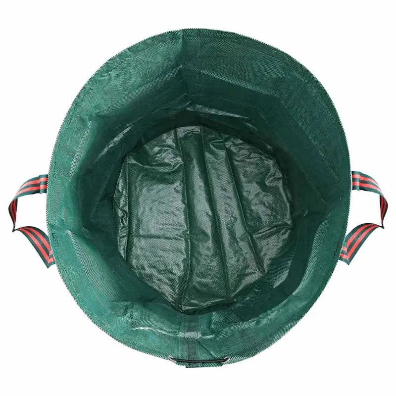 Sodo atliekų maišai 4 pcs Žalia 66 x 66 x 83,5 cm