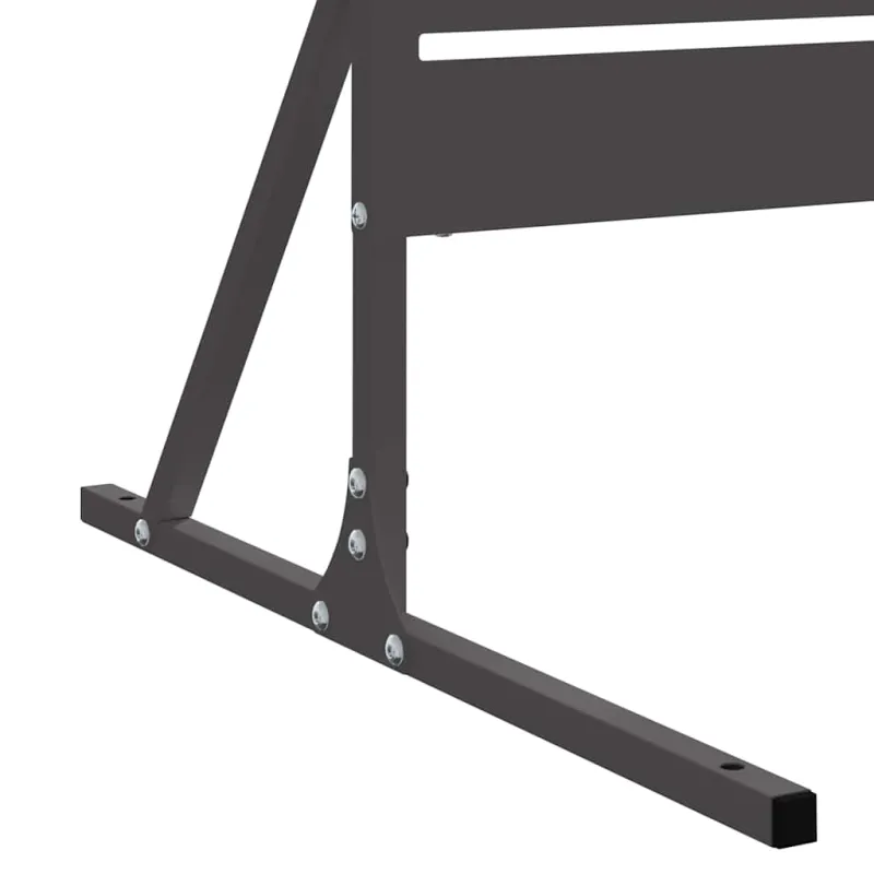 Privatumo žaliuzės Juoda 100 x 50 x 180 cm Plienas