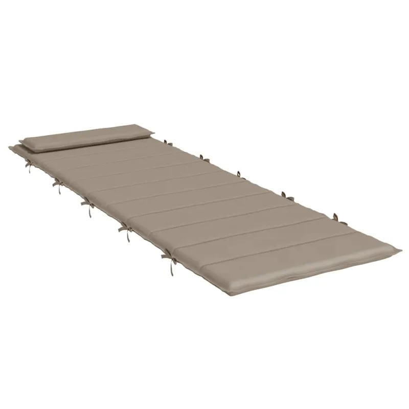 Saulės gulto čiužinukas, taupe, 180x60x4cm, oksfordo audinys