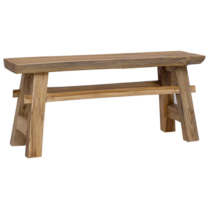 suoliukas Natūrali 100 x 29 x 43,5 cm Kieto teka medžio