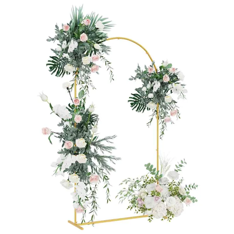 Vestuvinis Arklys Auksinė 100 x 39 x 200 cm Plienas