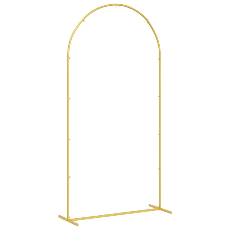 Vestuvinis Arklys Auksinė 100 x 39 x 200 cm Plienas