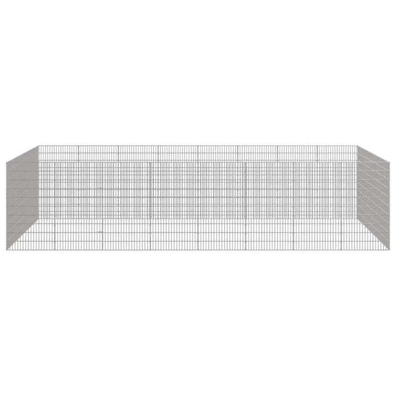 Aptvaras gyvūnams, 24 segmentai, 54x100cm, galvanizuota geležis