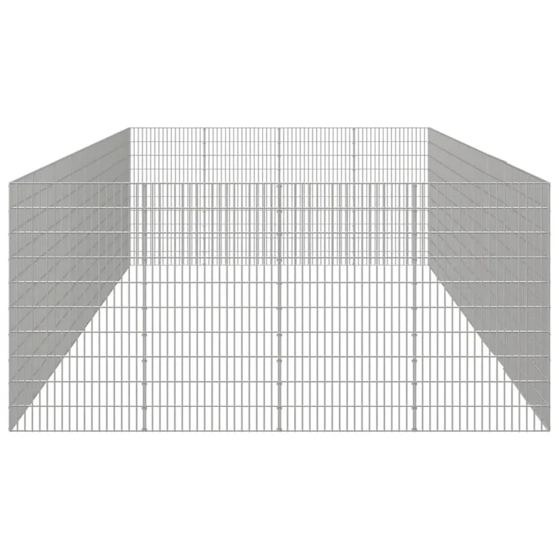 Aptvaras gyvūnams, 24 segmentai, 54x100cm, galvanizuota geležis