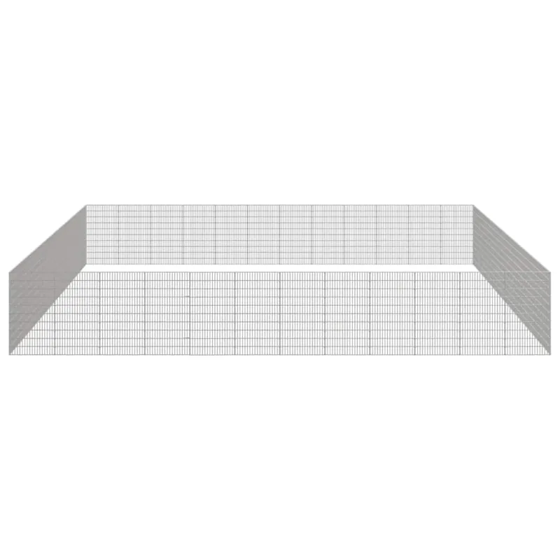 Aptvaras gyvūnams, 48 segmentai, 54x100cm, galvanizuota geležis