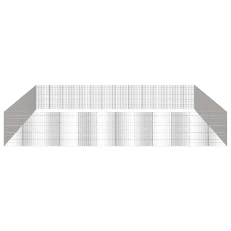 Aptvaras gyvūnams, 48 segmentai, 54x100cm, galvanizuota geležis