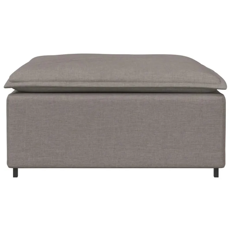 Modulinė sofa, pakojų modulis, pilkai ruda, 100x100x48 cm