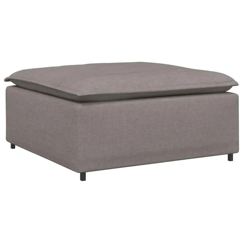 Modulinė sofa, pakojų modulis, pilkai ruda, 100x100x48 cm