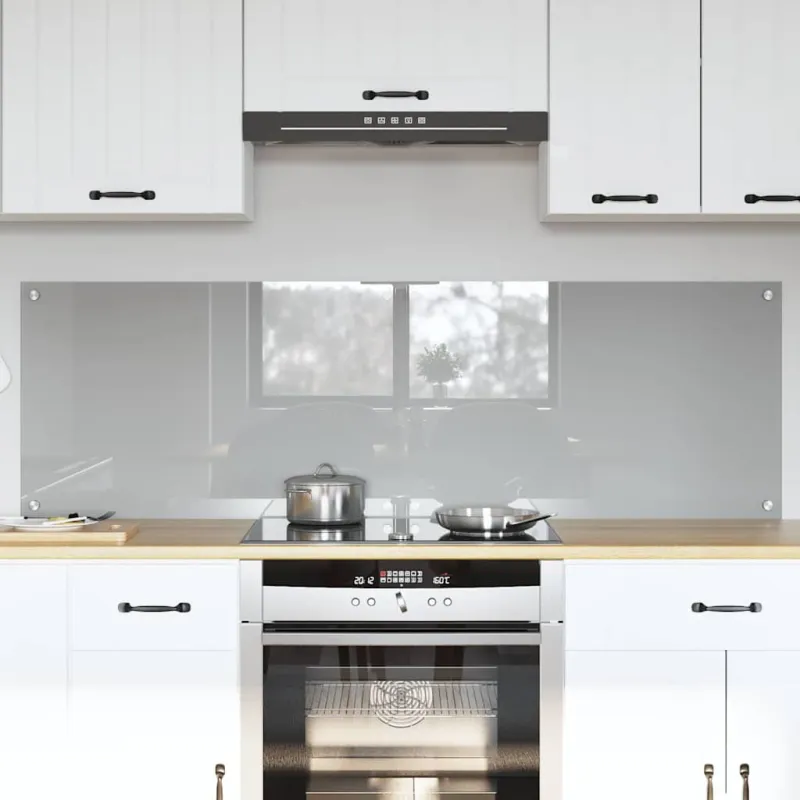 Virtuvės atbraila 2 pcs Šviesiai pilka 80 x 50 cm
