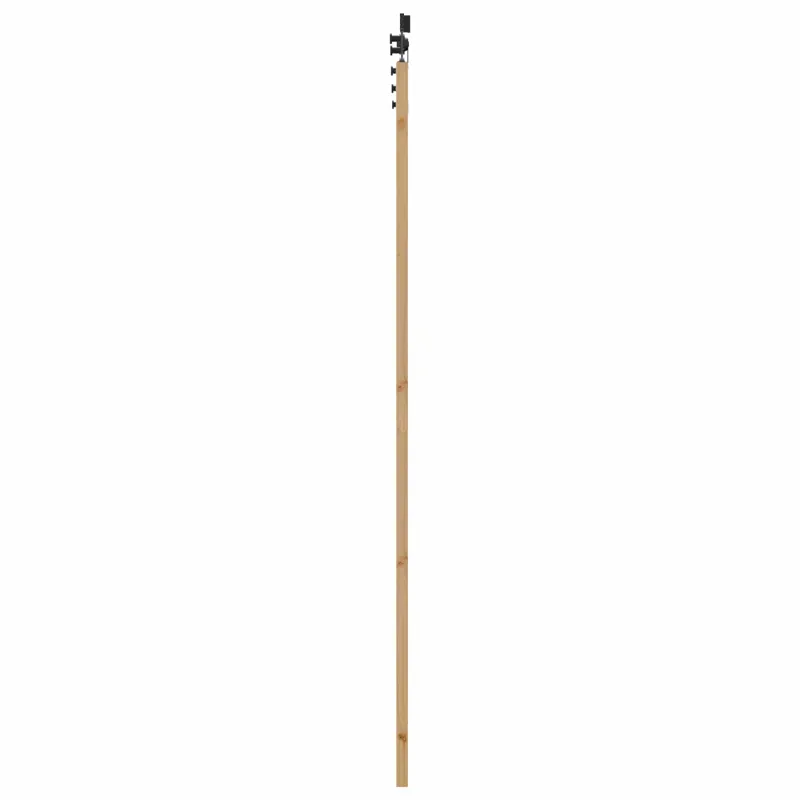 Slankios durys Natūrali ir juoda 83 x 232 cm