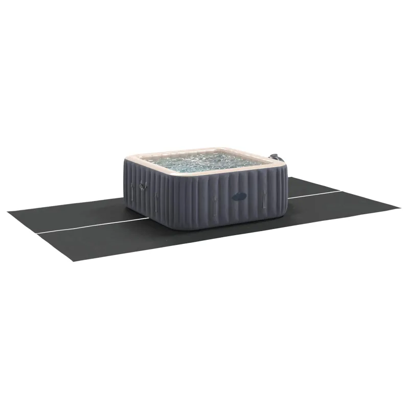 Baseino dugno plėvelė Reguliuojamas Juoda 420 x 220 x 0,1 cm
