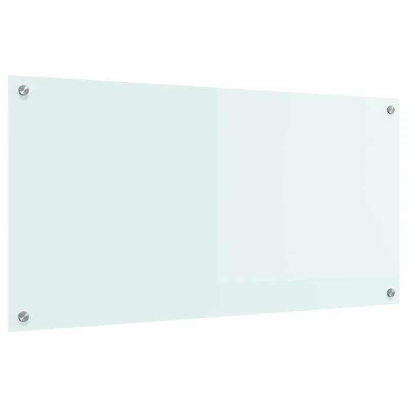 Virtuvės atbraila Pienas 100 x 50 cm grūdintas stiklas
