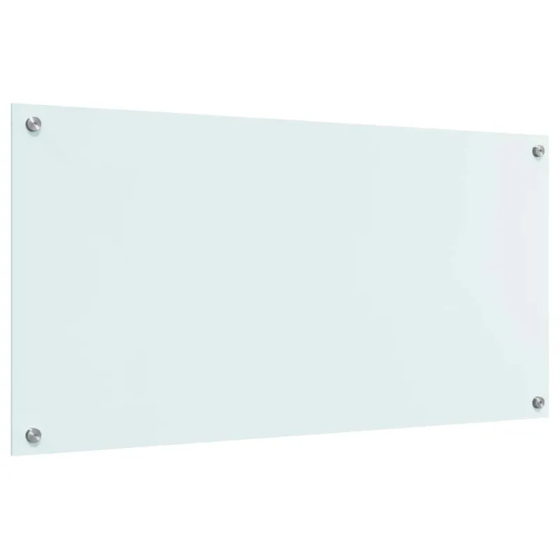 Virtuvės atbraila Pienas 100 x 50 cm grūdintas stiklas