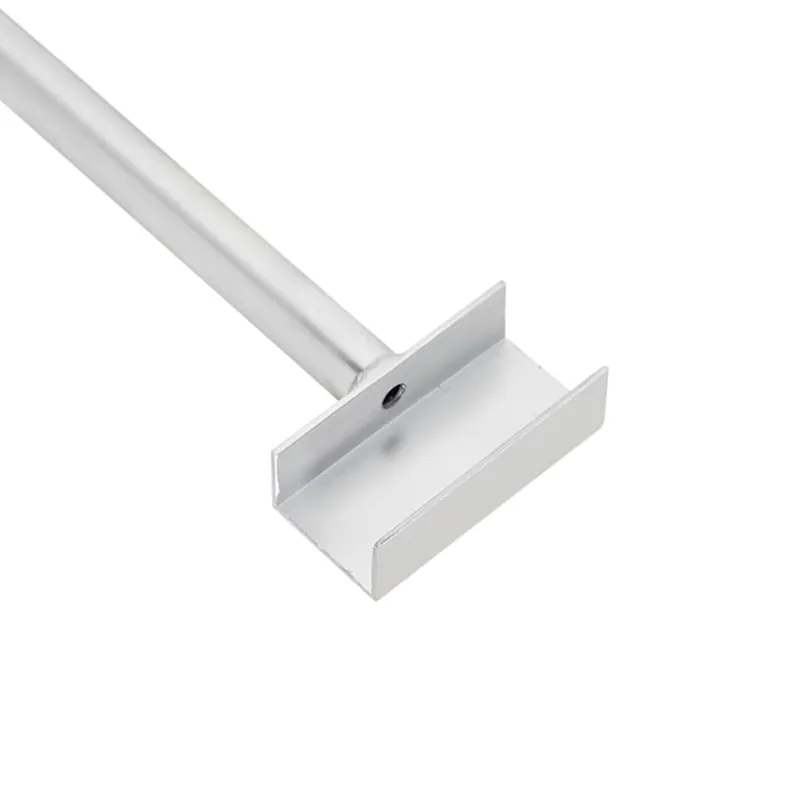 Tentų laikiklis priekaboms 4 pcs Sidabro 100-145 cm Aliuminis