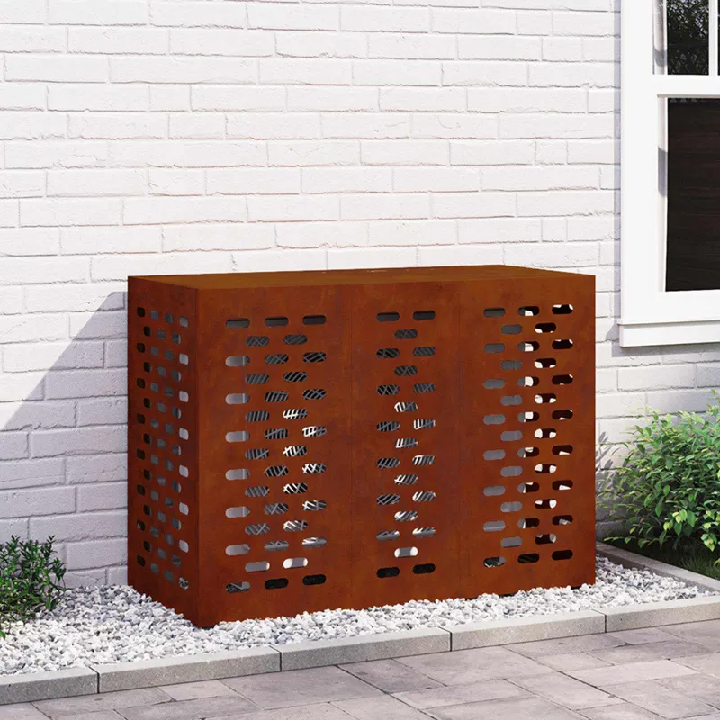 Kondicionierių uždangalas Rūdijanti 110 x 50 x 80 cm