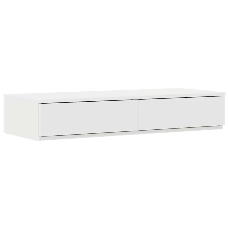 Lovos stalčiai Balta 80 x 36,5 x 16,5 cm Apdirbta mediena