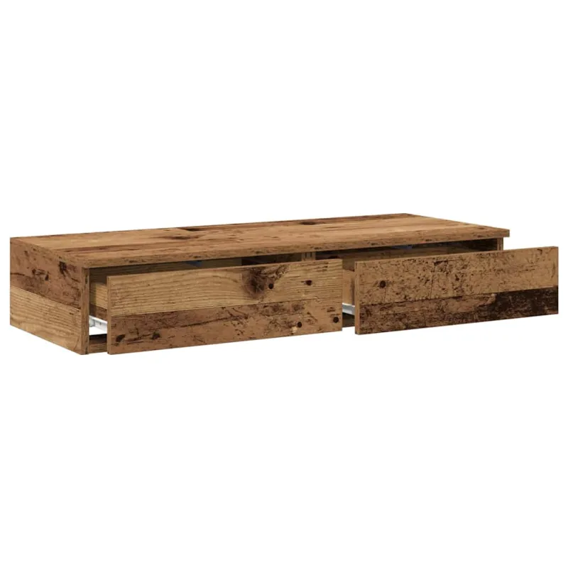 Lovos stalčiai Senas medis 80 x 36,5 x 16,5 cm Apdirbta mediena