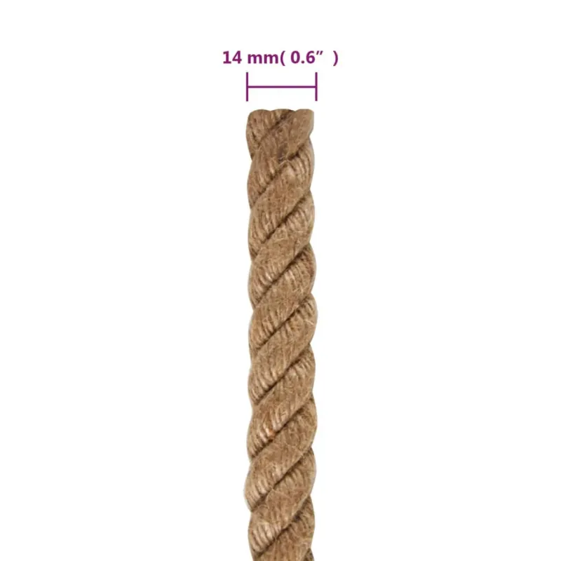 Virvė, 250 m, 100% džiutas, 14 mm