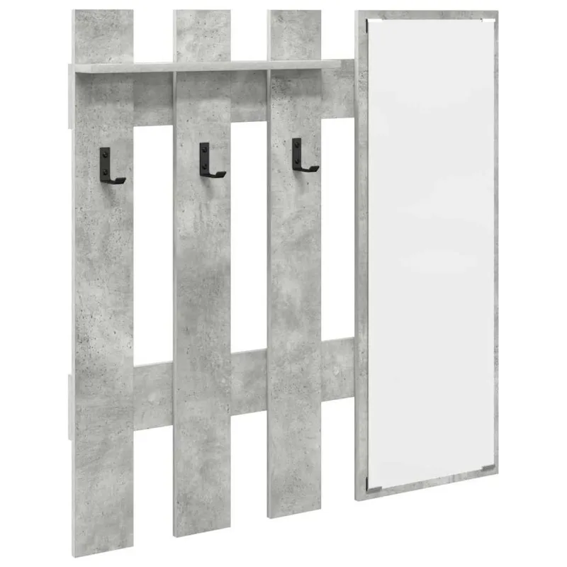 Prikabinamas paltas su saugykla Betono pilka 100 x 10 x 100 cm