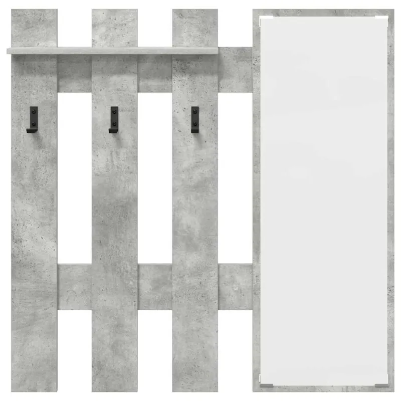 Prikabinamas paltas su saugykla Betono pilka 100 x 10 x 100 cm