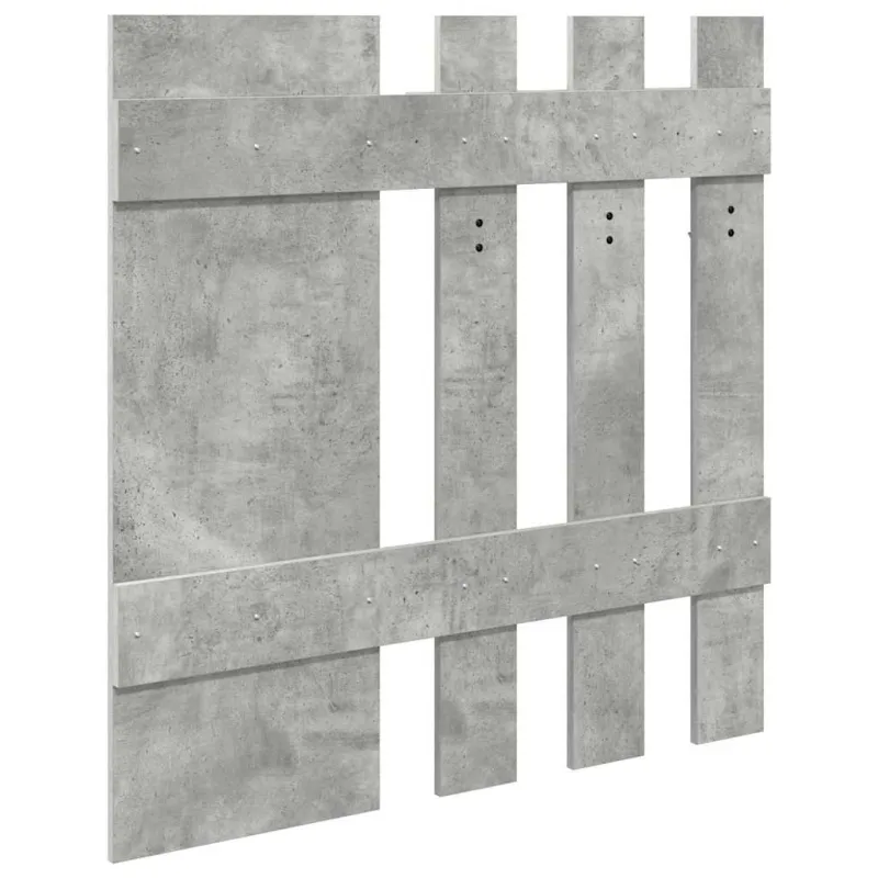Prikabinamas paltas su saugykla Betono pilka 100 x 10 x 100 cm