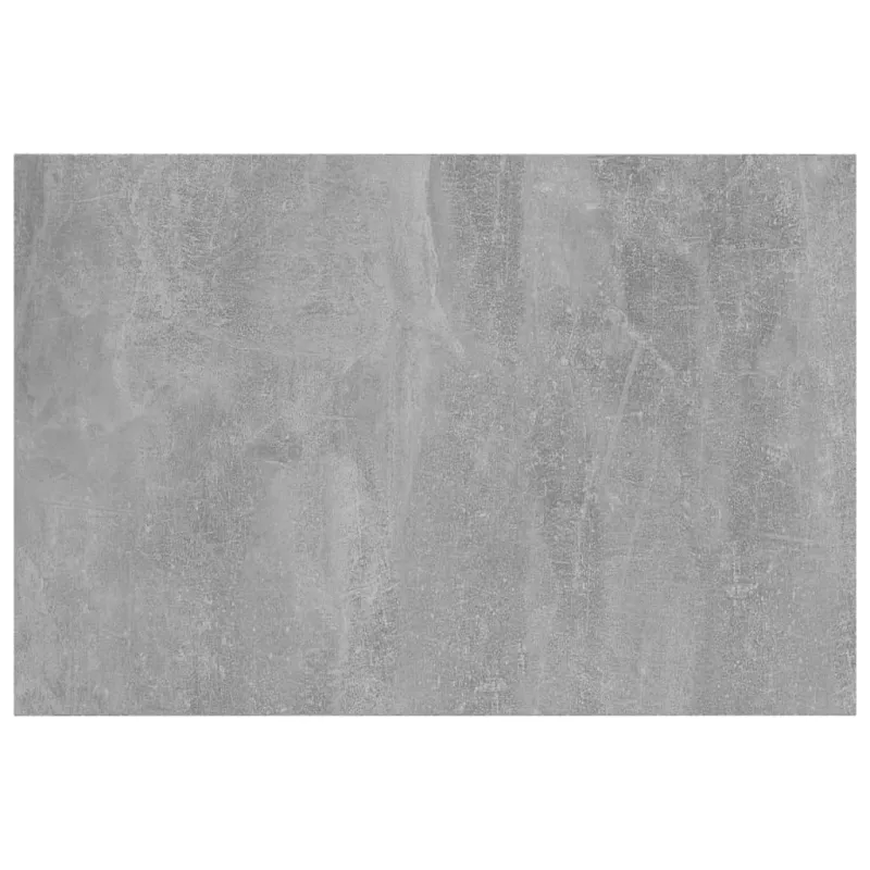 Knygų lentynos plokštės, 8vnt., betono pilkos, 60x40x1,5cm, MDP