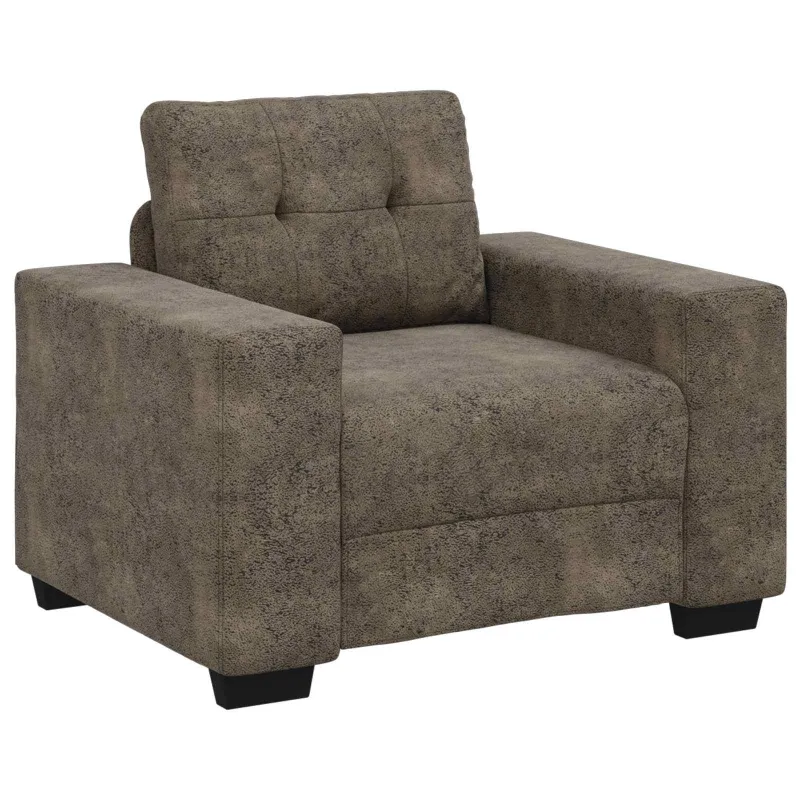 Sofa 3 pcs Tamsiai pilka 221 x 80 x 80 cm Lino mišinio audinys