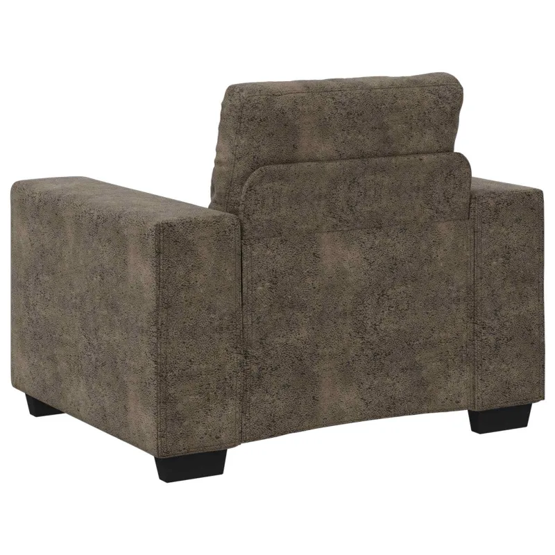 Sofa 3 pcs Tamsiai pilka 221 x 80 x 80 cm Lino mišinio audinys
