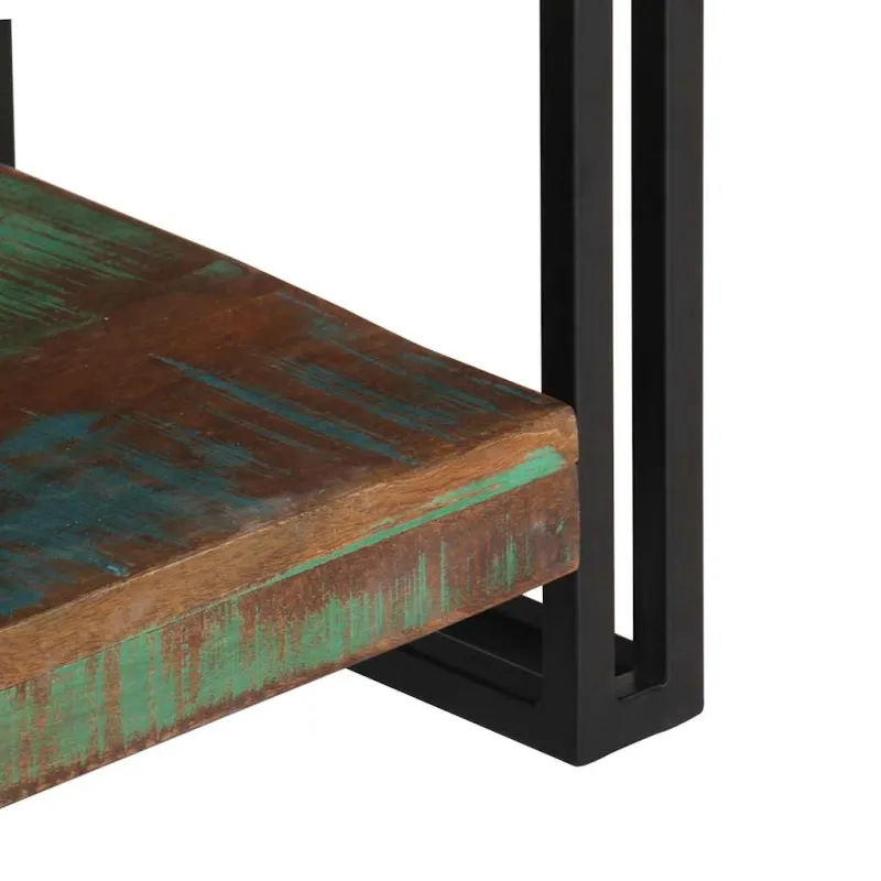 TV spintelė, 120x30x40cm, perdirbtos medienos masyvas
