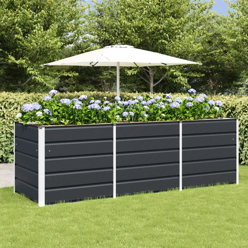 Lovelis Antracitas 240 x 80 x 75 cm Plienas