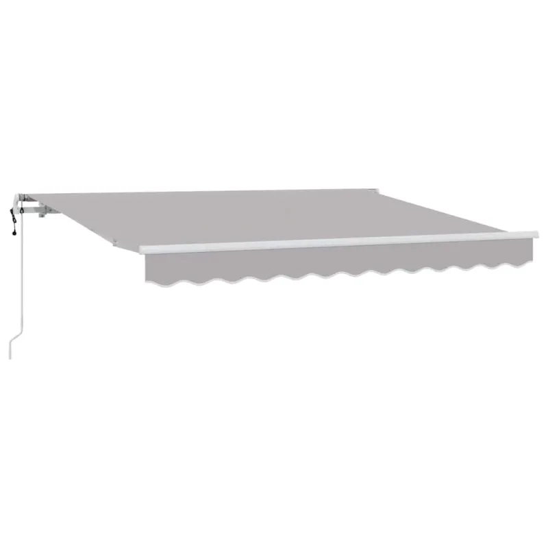 Ištraukiama markizė Šviesiai pilka 300 x 200 cm audinys