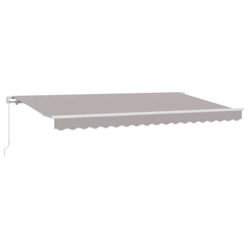 Ištraukiama markizė Šviesiai pilka 400 x 200 cm audinys
