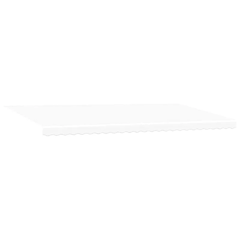 Ištraukiama markizė Balta 600 × 350 cm Poliesteris ir aliuminis